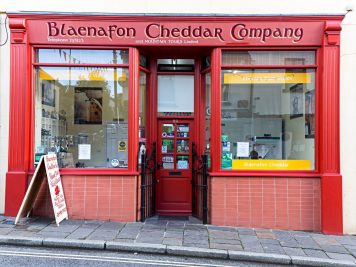 The Blaenafon of Cheddar shop front